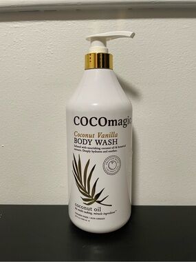 Cocomagic Coconut Vanilla Body Wash 32 Fl Oz NEW SEALED Botanical Protein Soap